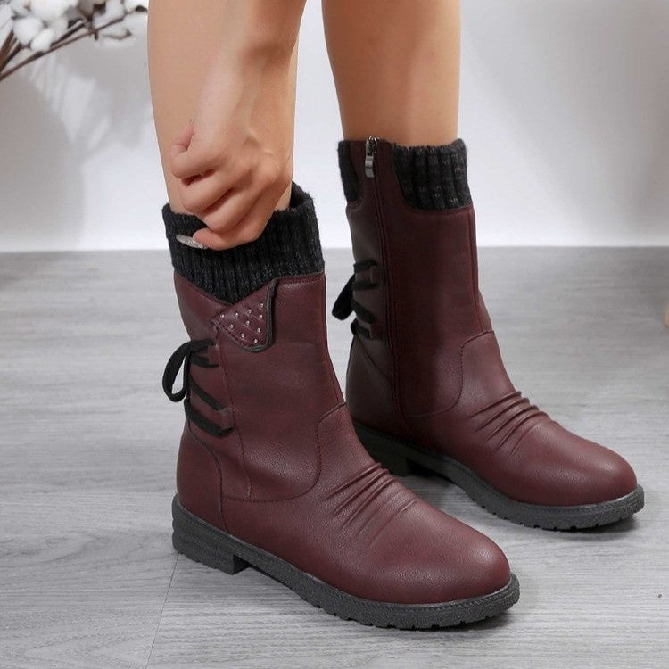 Orthopädische Winterstiefel mit warmem Innenfutter – Emilia