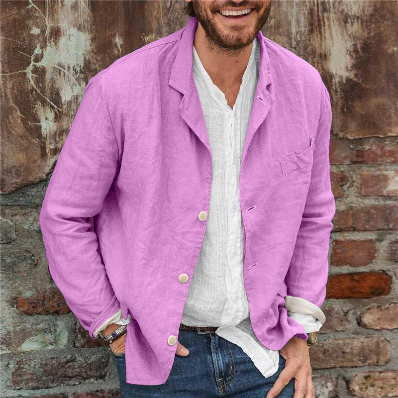 Locker geschnittene Freizeitjacke für Herren - Image 6