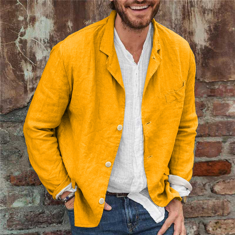Locker geschnittene Freizeitjacke für Herren - Image 8