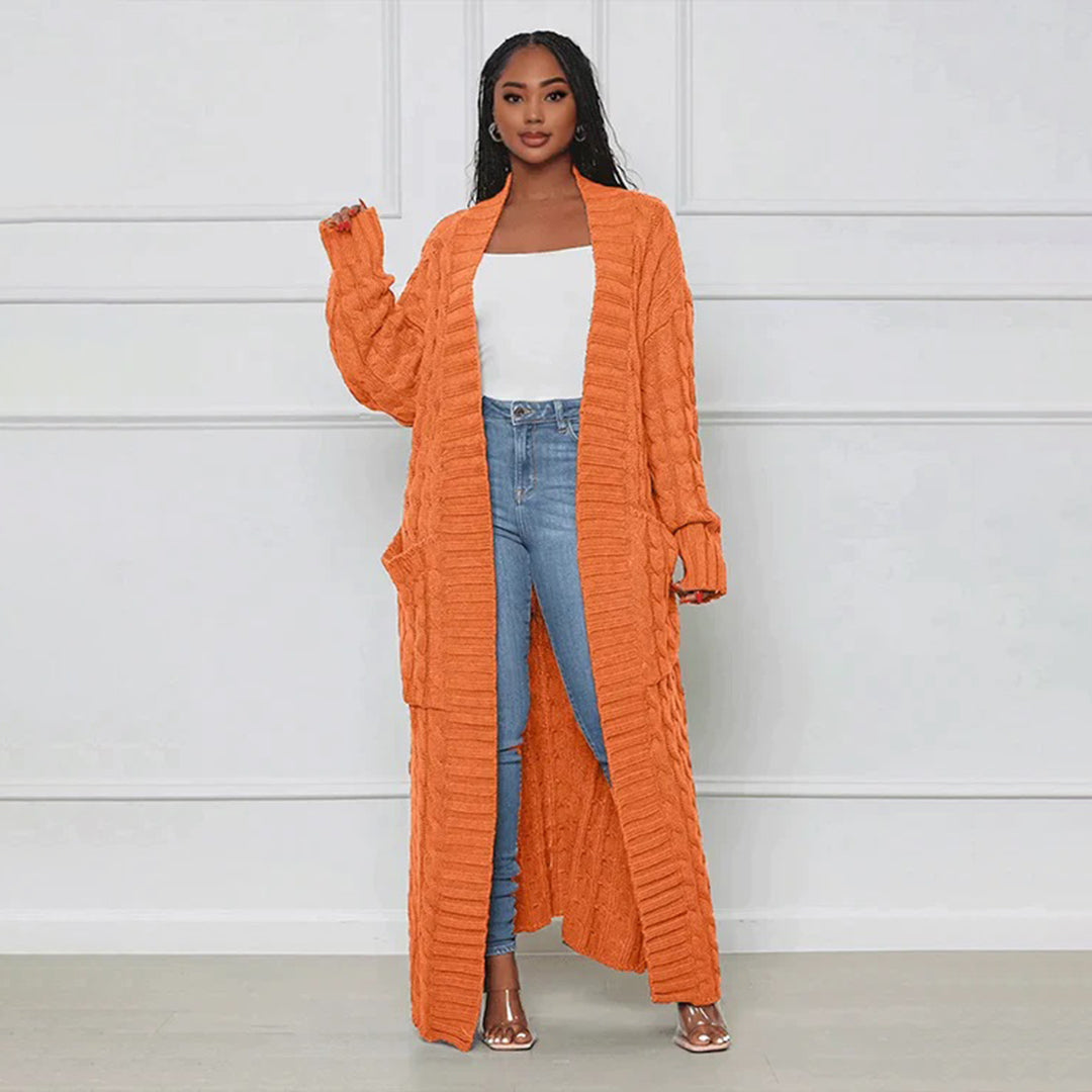 Strickjacke Damen Winter, weich und bequem – Isabella