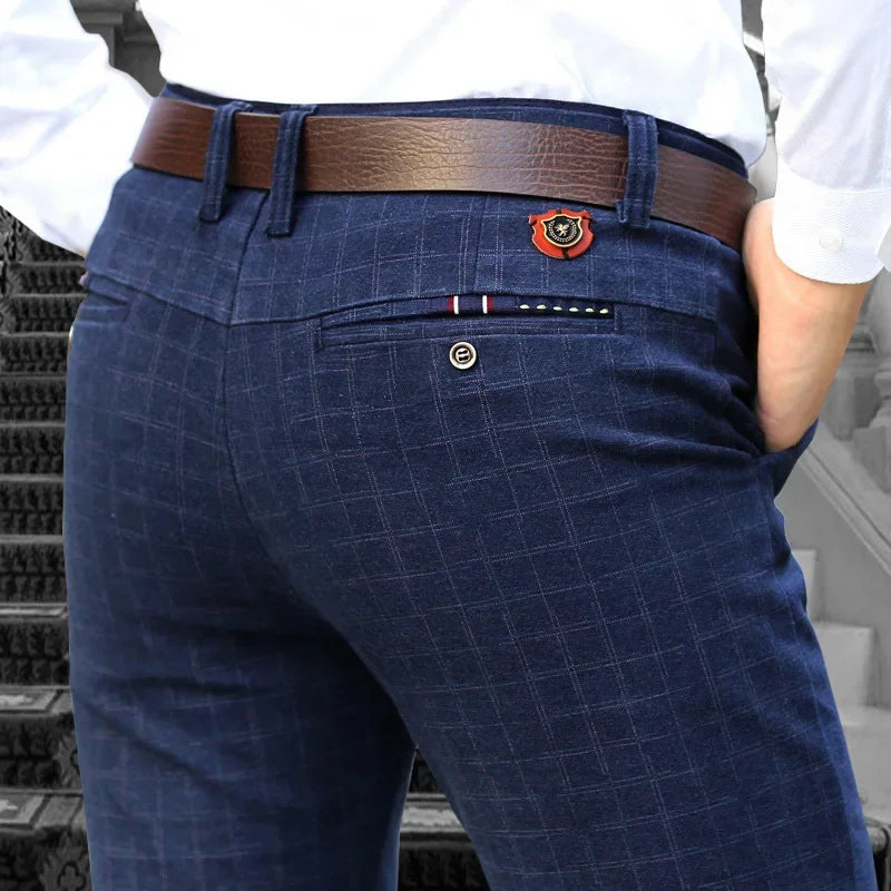 Formelle Herrenhose mit Stretch für Komfort - Malachi