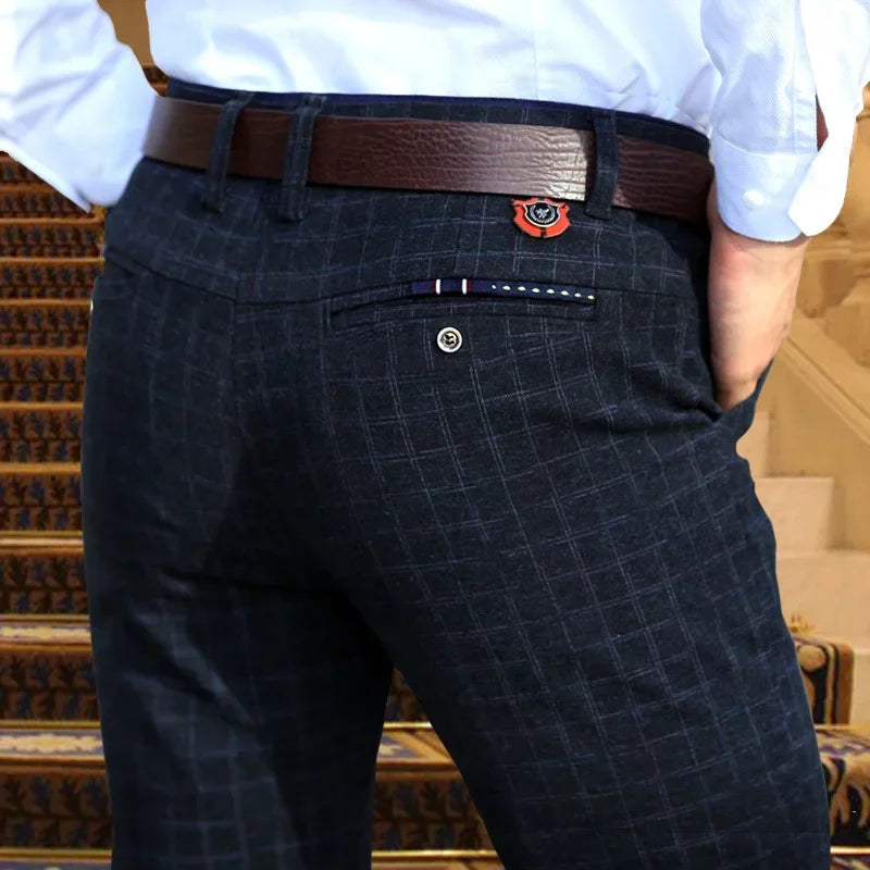 Formelle Herrenhose mit Stretch für Komfort - Malachi