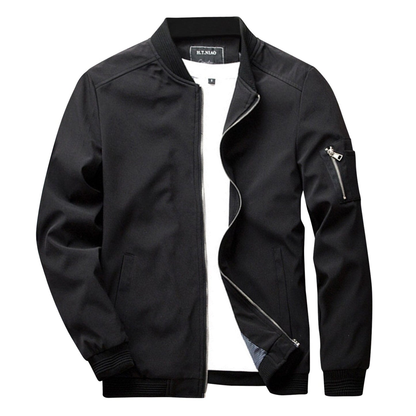 Bomberjacke mit Reißverschluss für Herren - Image 7