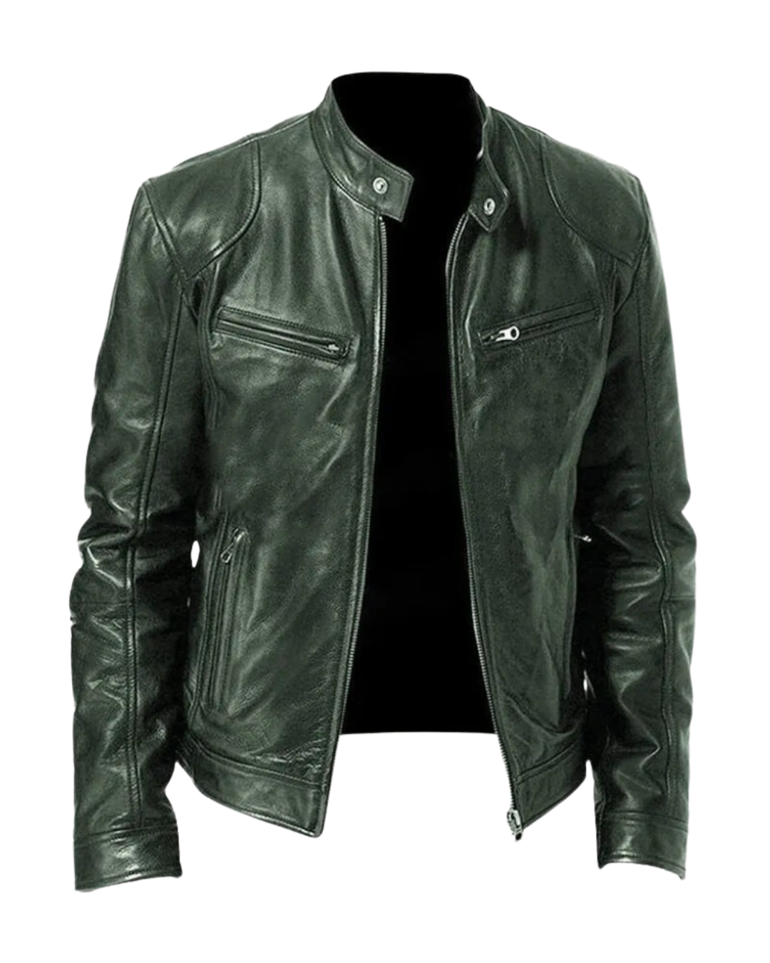 Slim Fit Racer Jacke für Herren - Image 1