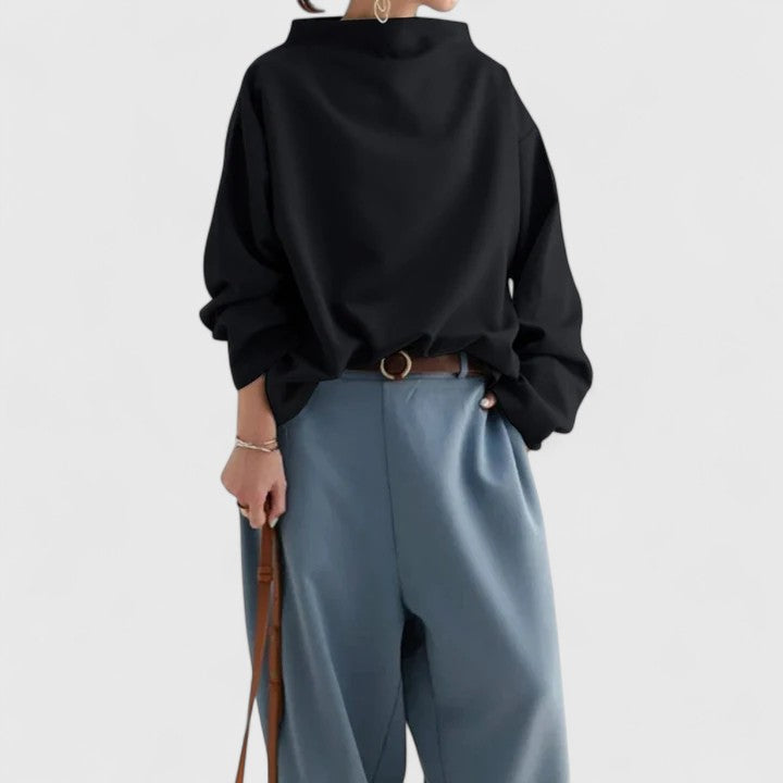 Oversized Langarmshirt für Damen - Image 3