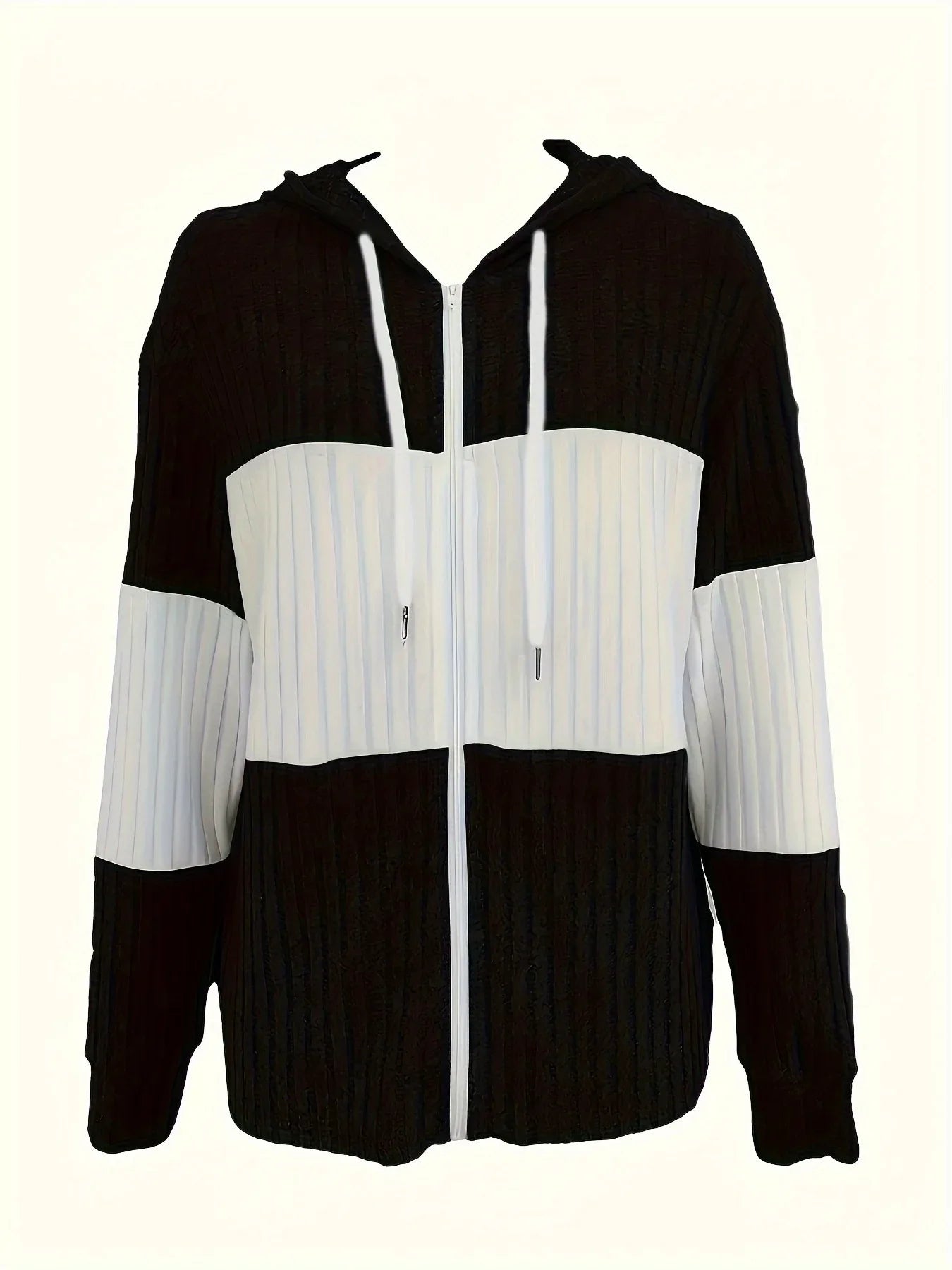 Kapuzen-Sweatshirt mit Reißverschluss für Damen - Image 5