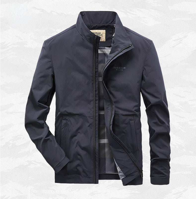 Leichte Herren Jacke mit Reißverschluss - Image 2
