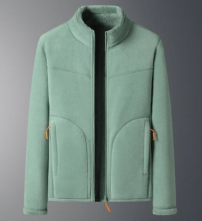 Sherpa-gefütterte Fleecejacke für Damen - Image 4