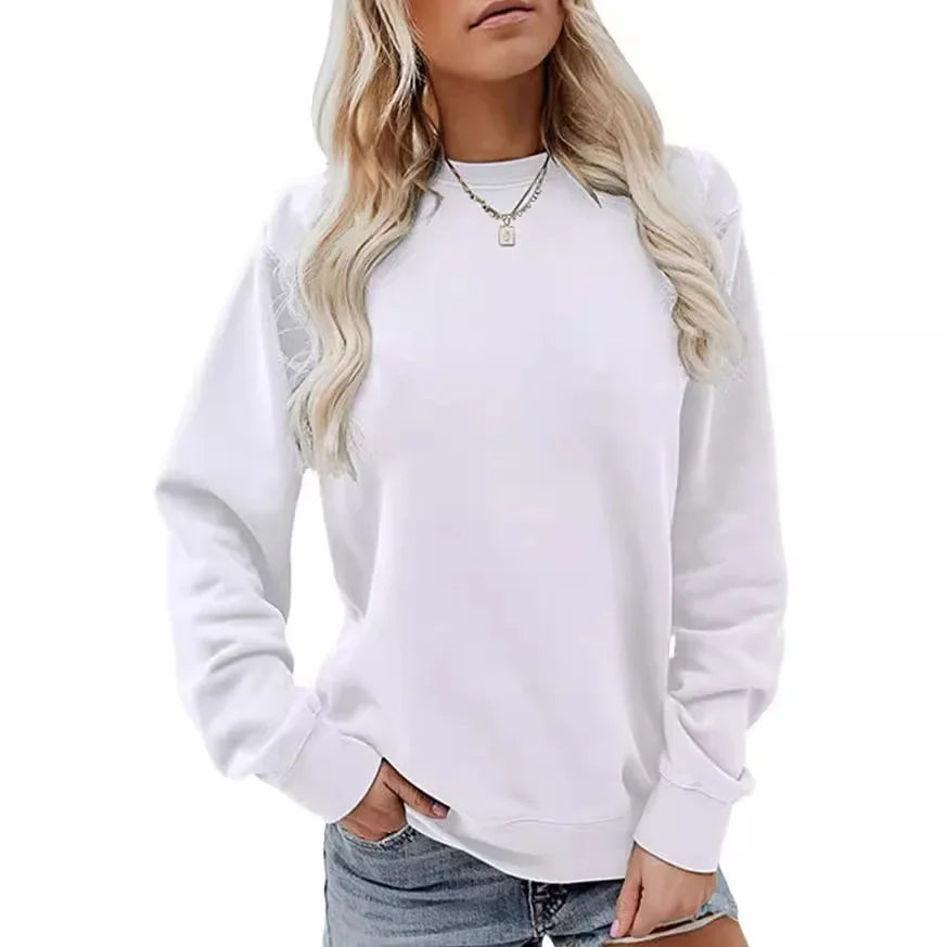 Relaxed Fit" Rundhals-Pullover für Damen - Image 6