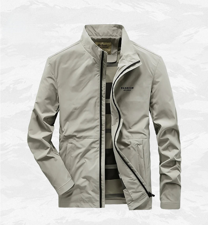 Leichte Herren Jacke mit Reißverschluss - Image 5