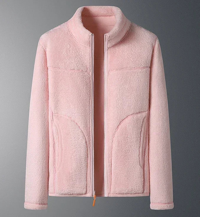 Sherpa-gefütterte Fleecejacke für Damen - Image 5