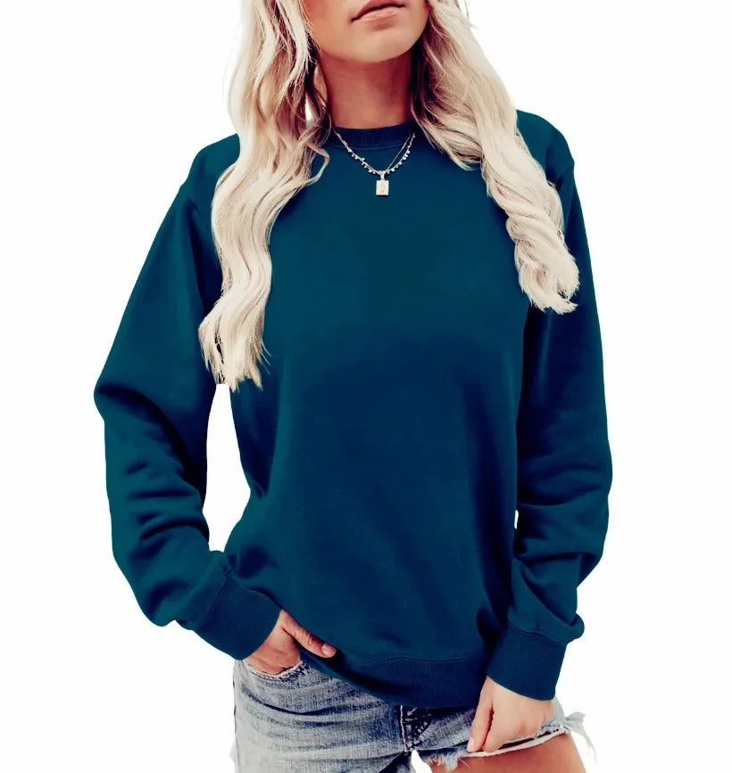 Relaxed Fit" Rundhals-Pullover für Damen - Image 7