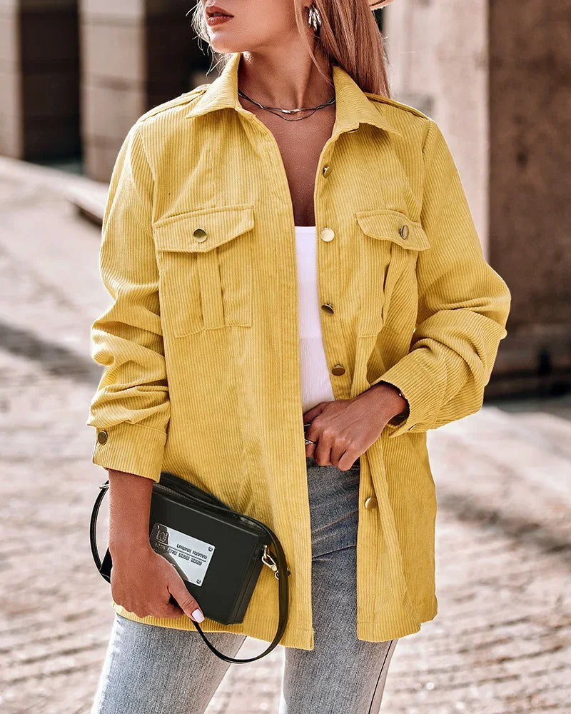 Oversized Cordjacke für Damen - Image 4
