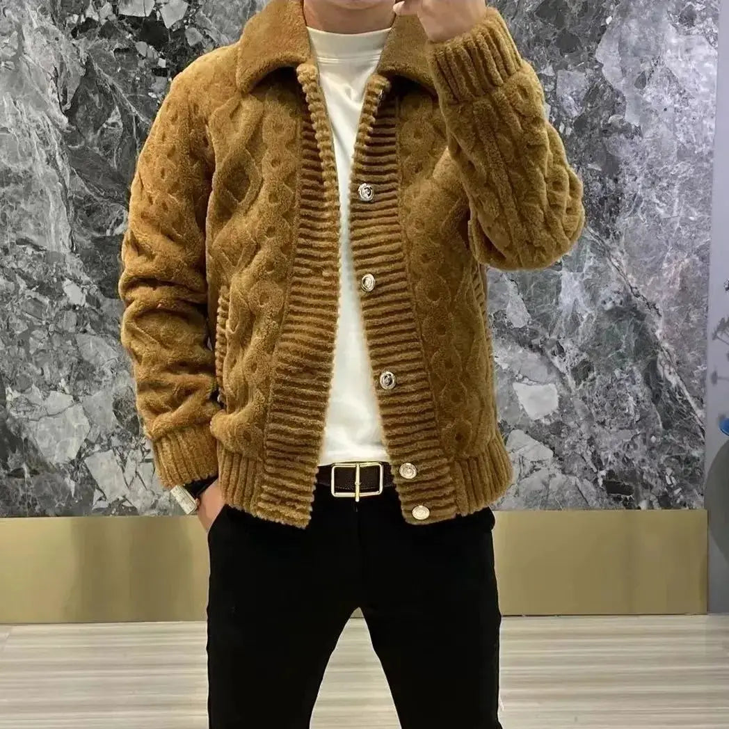 Button-Down Strukturjacke für Herren - Image 2