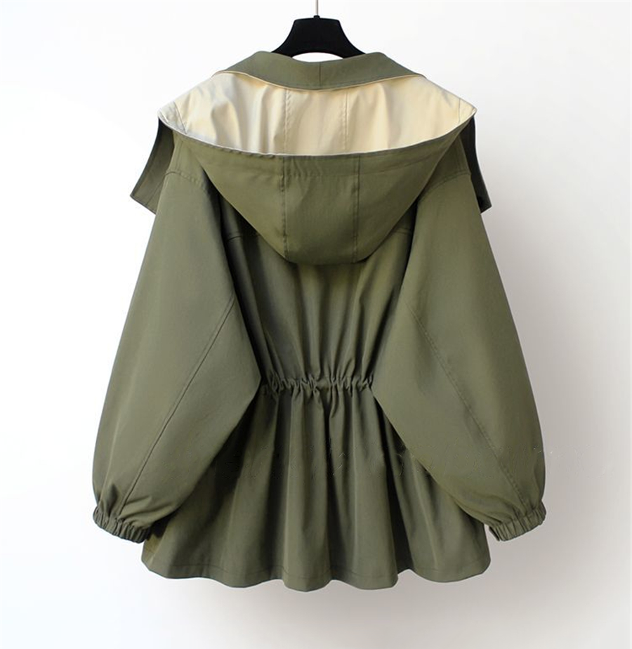 Jacke mit übergroßem Kragen für Damen - Image 4
