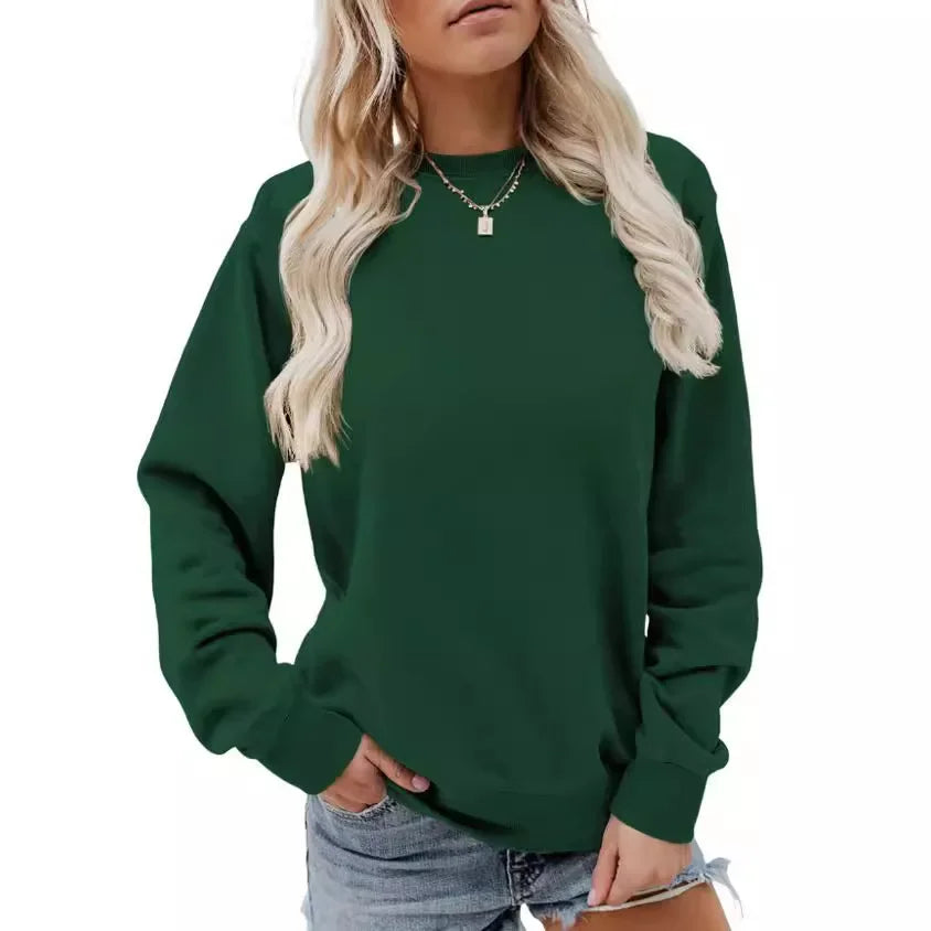 Relaxed Fit" Rundhals-Pullover für Damen - Image 4