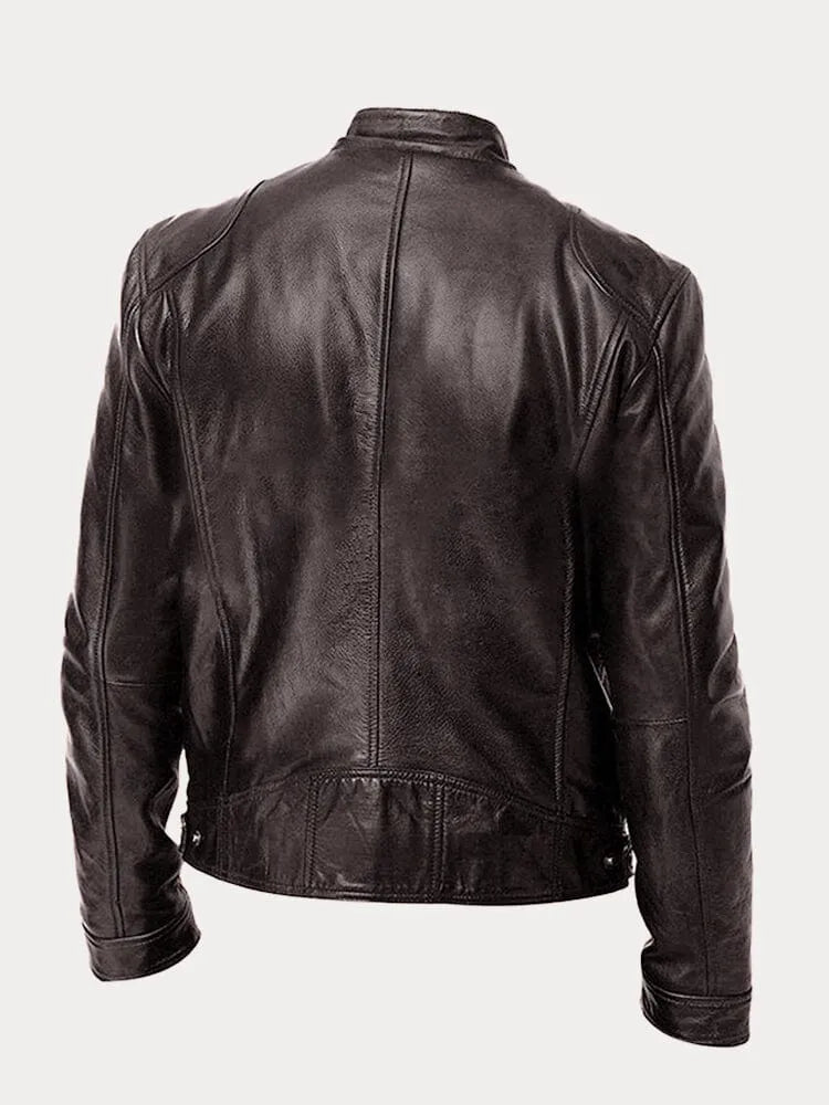Slim Fit Racer Jacke für Herren - Image 10