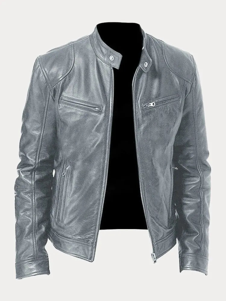 Slim Fit Racer Jacke für Herren - Image 4