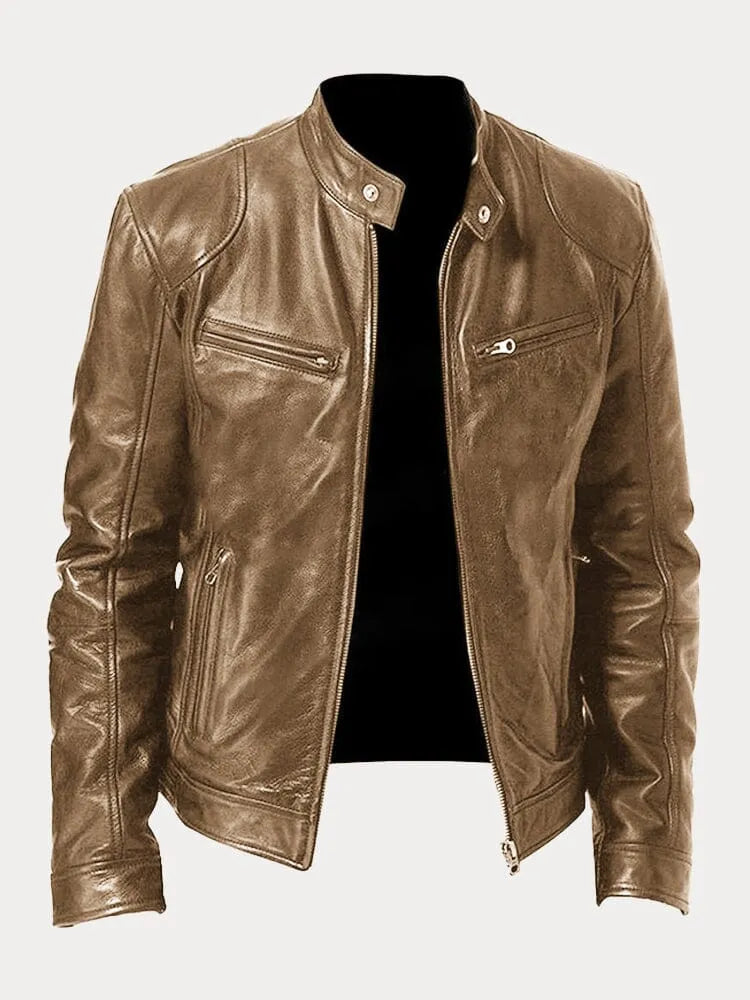 Slim Fit Racer Jacke für Herren - Image 17