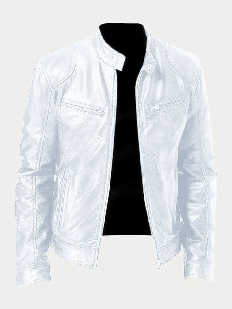 Slim Fit Racer Jacke für Herren - Image 9