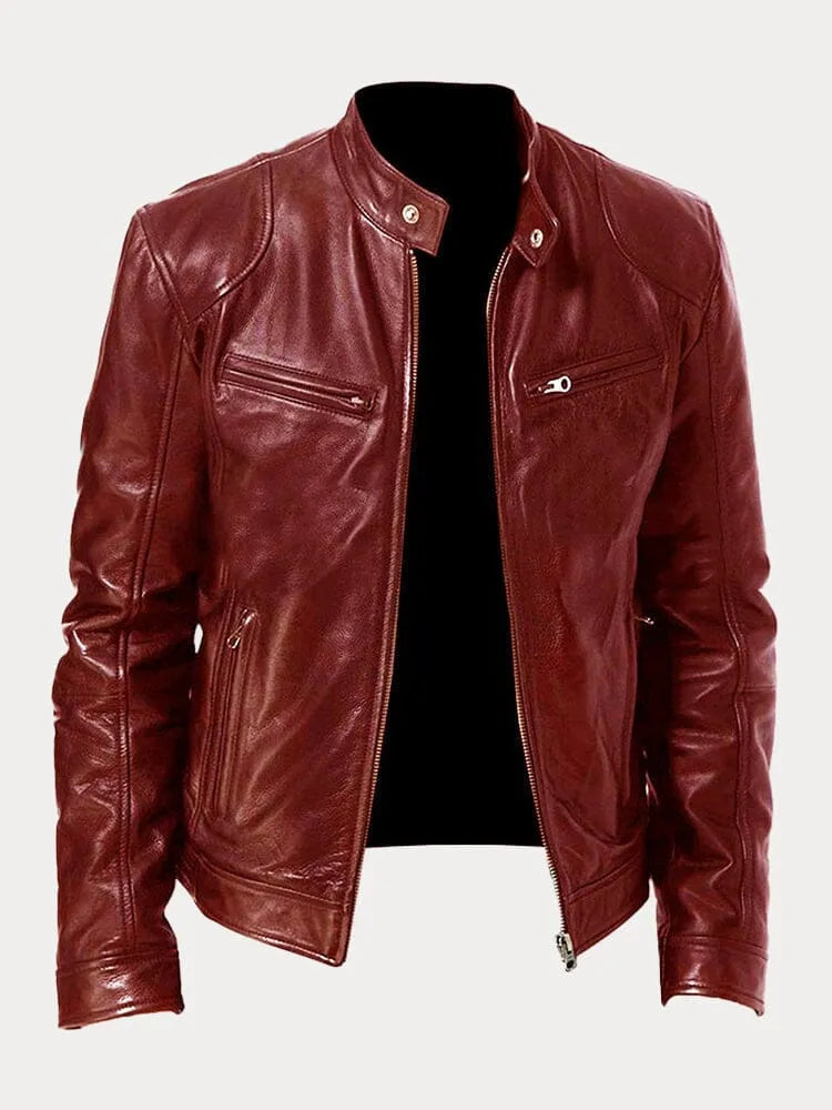 Slim Fit Racer Jacke für Herren - Image 6