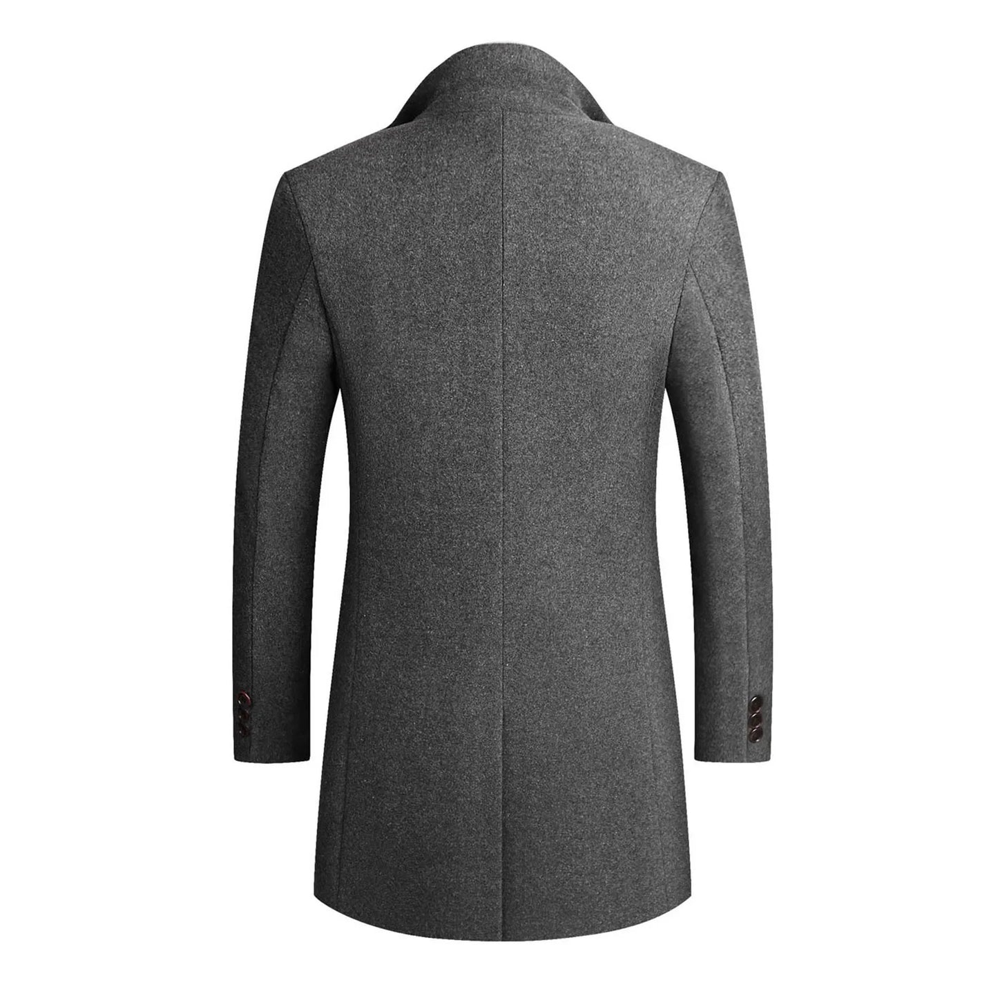 Reverskragen Mantel für Herren - Image 5