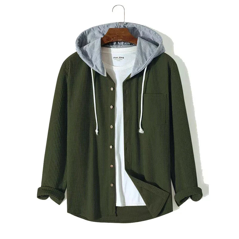 Cordjacke mit Kapuze für Herren - Image 5