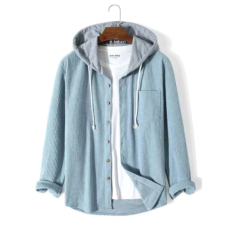 Cordjacke mit Kapuze für Herren - Image 3