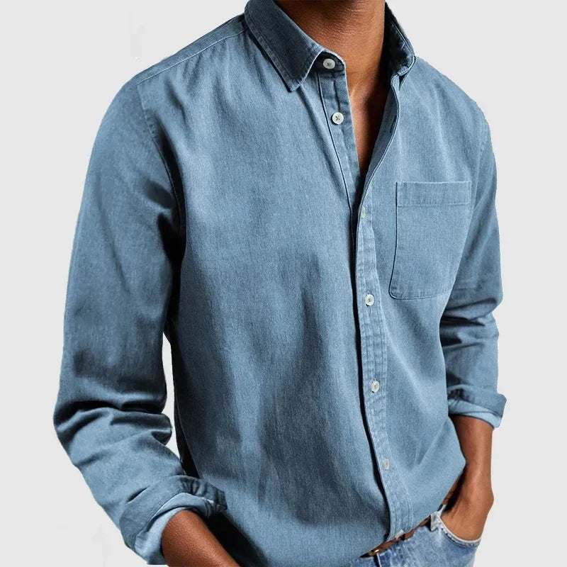 Button-Down Langarmhemd für Herren - Image 11