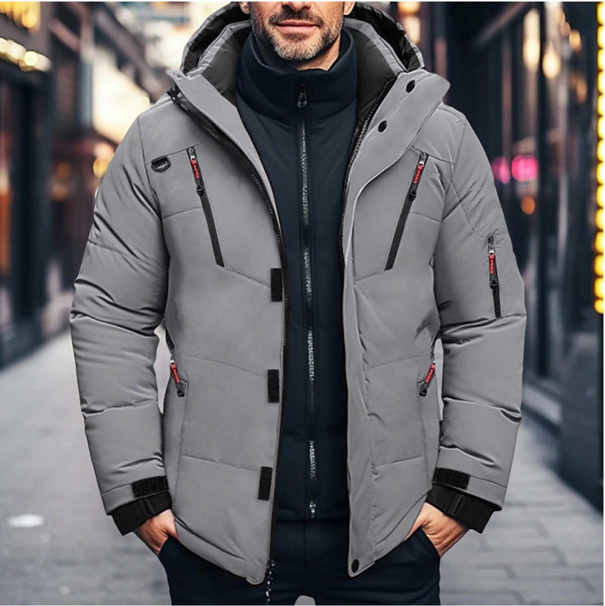 Wasserdichte Winterjacke für Herren: Warm und Funktional – Lars