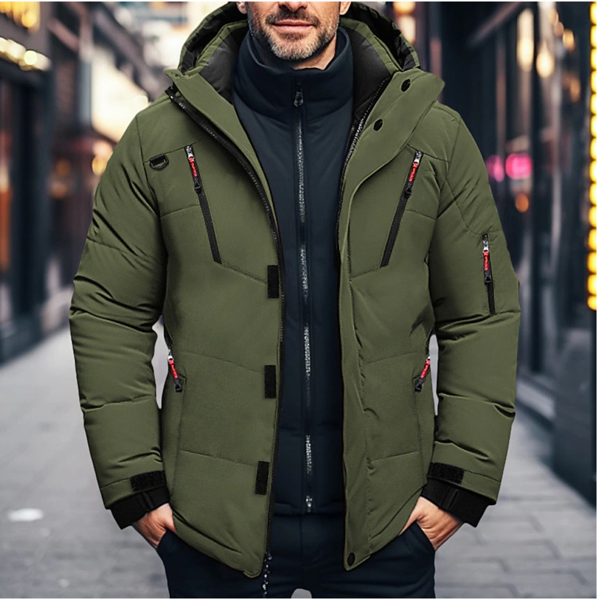Wasserdichte Winterjacke für Herren: Warm und Funktional – Lars
