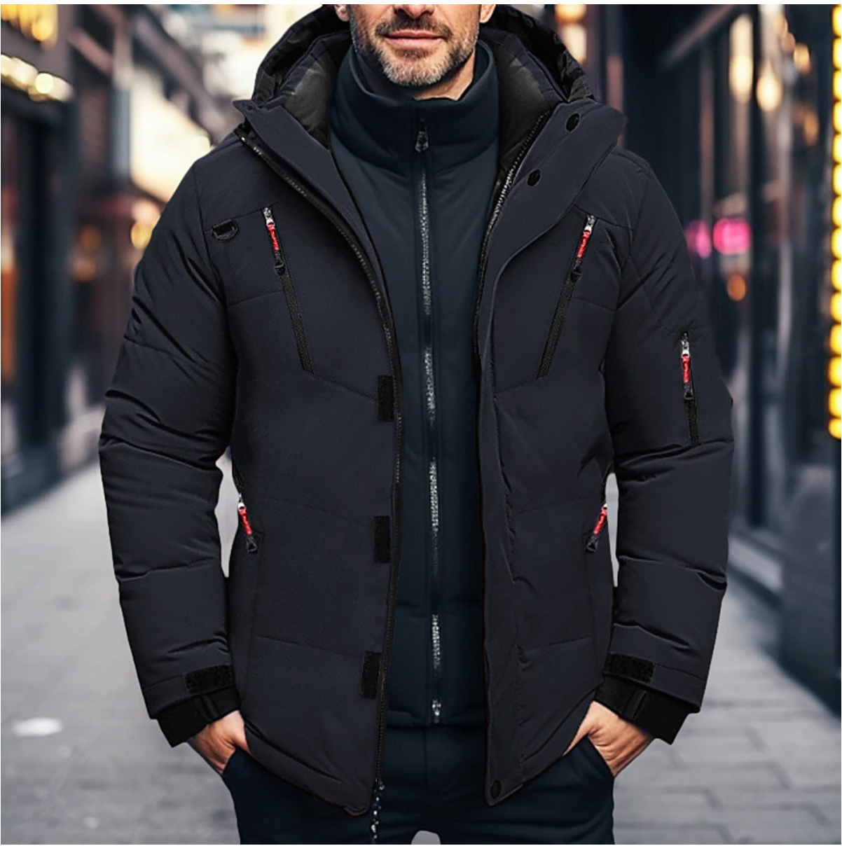 Wasserdichte Winterjacke für Herren: Warm und Funktional – Lars