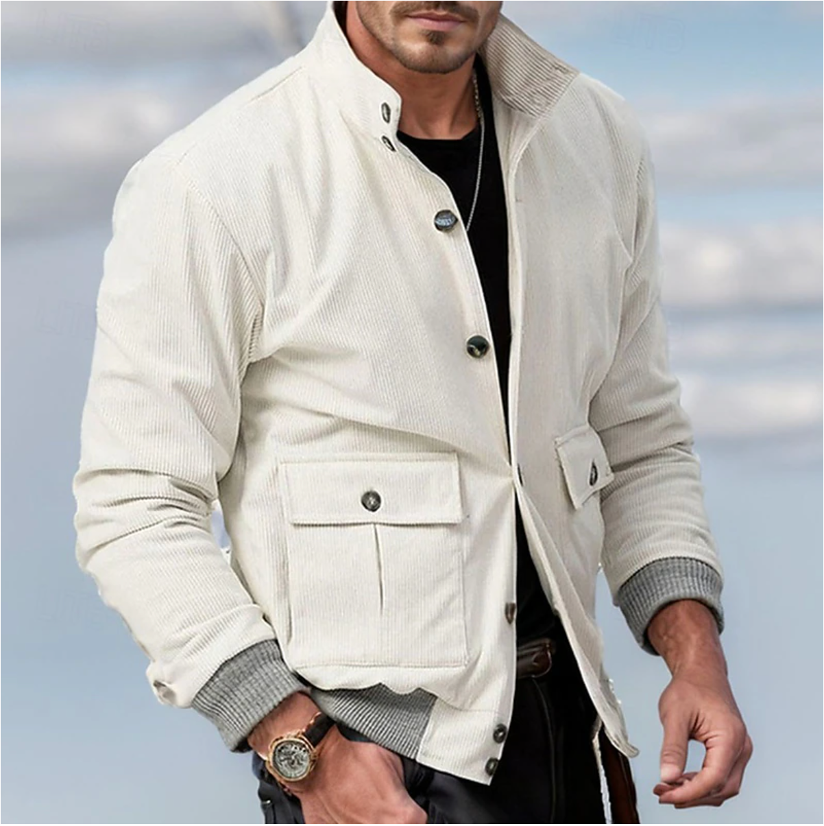 Corduroy Herrenjacke: Klassischer Look mit Modernem Twist – Simon