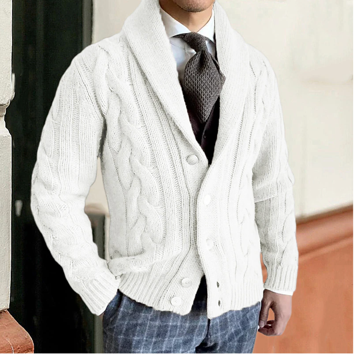 Herren Cardigan Pullover: Komfortabel und Vielseitig für jede Jahreszeit – Jonas