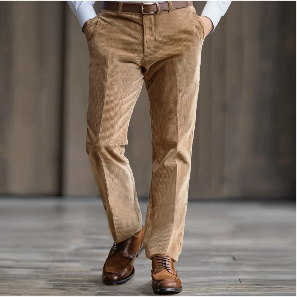 Herren Corduroy Hose für Winterlook und Stil – Alex