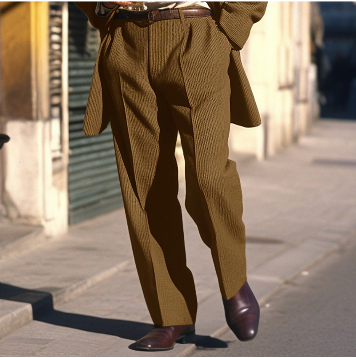 Cordhose für Herren im Retro-Stil – Maximilian