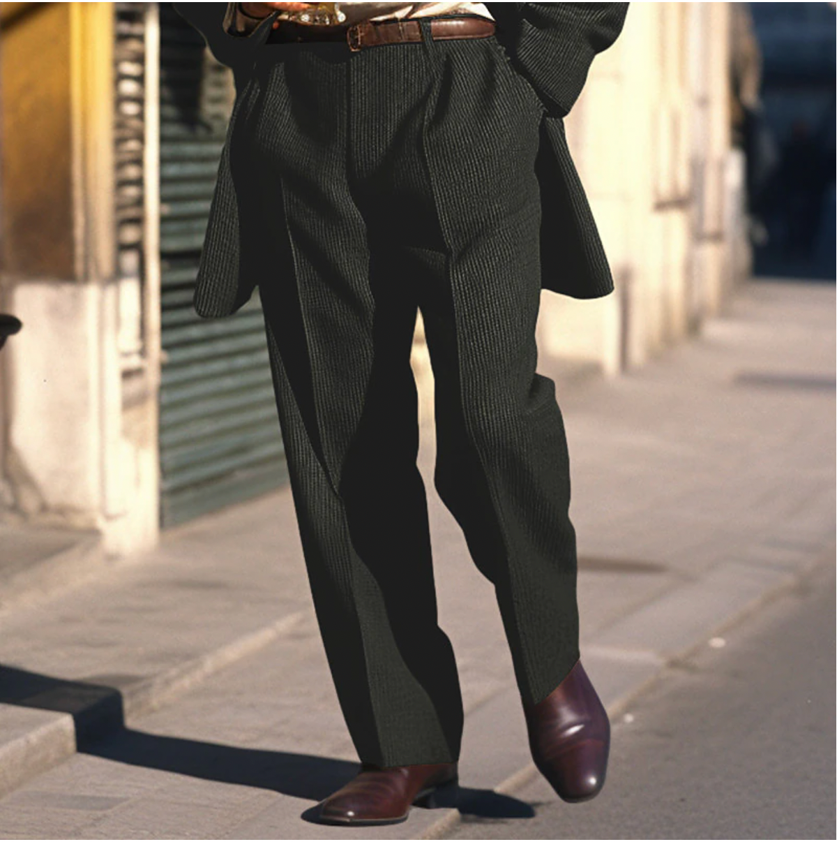 Cordhose für Herren im Retro-Stil – Maximilian