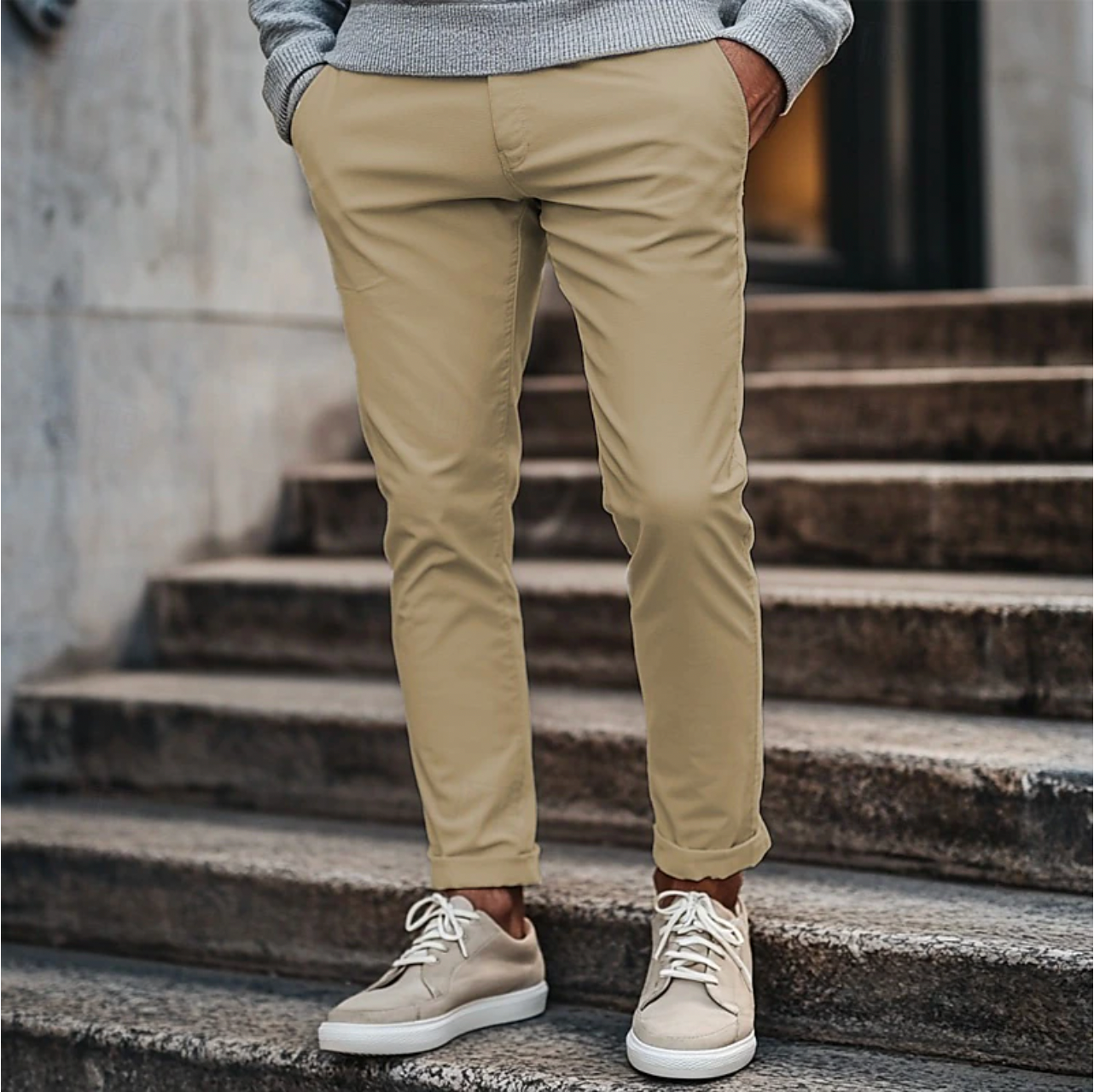 Herren Atmungsaktive Freizeit Hose für Komfort – Noah