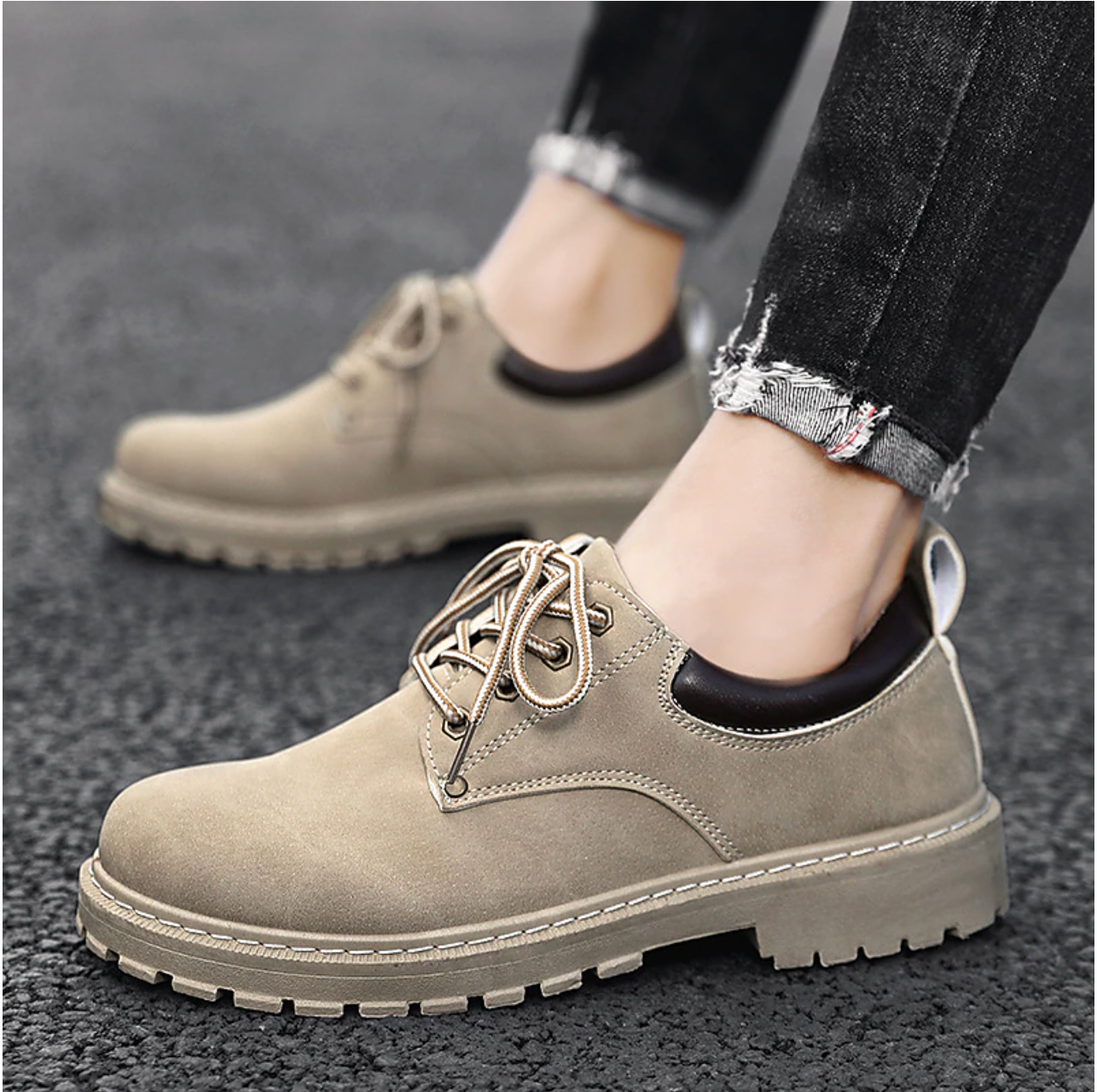 Herren Wildleder Schuhe für Herbst und Winter – Paul