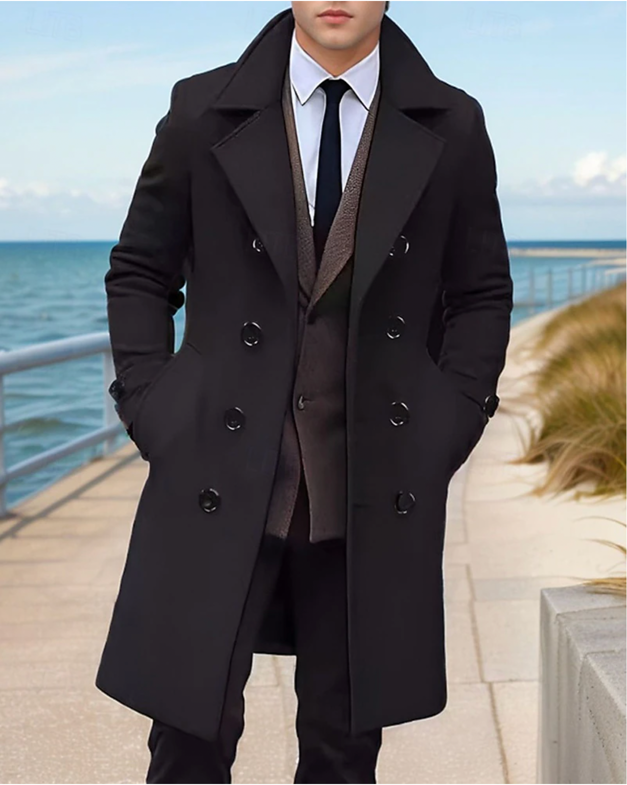 Herren Trenchcoat: Zeitloser Stil und Funktionalität – Daniel