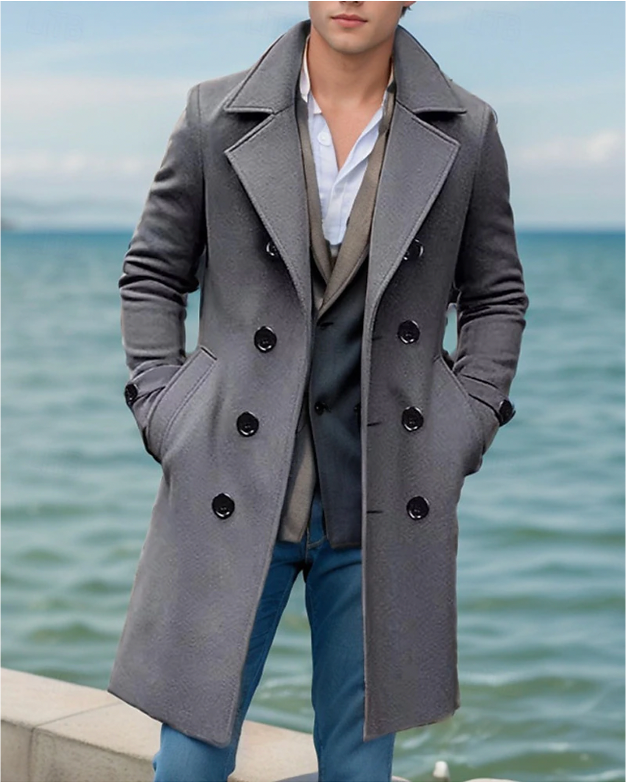 Herren Trenchcoat: Zeitloser Stil und Funktionalität – Daniel