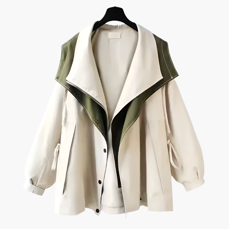 Jacke mit Kordelzug in der Taille für Damen - Image 9