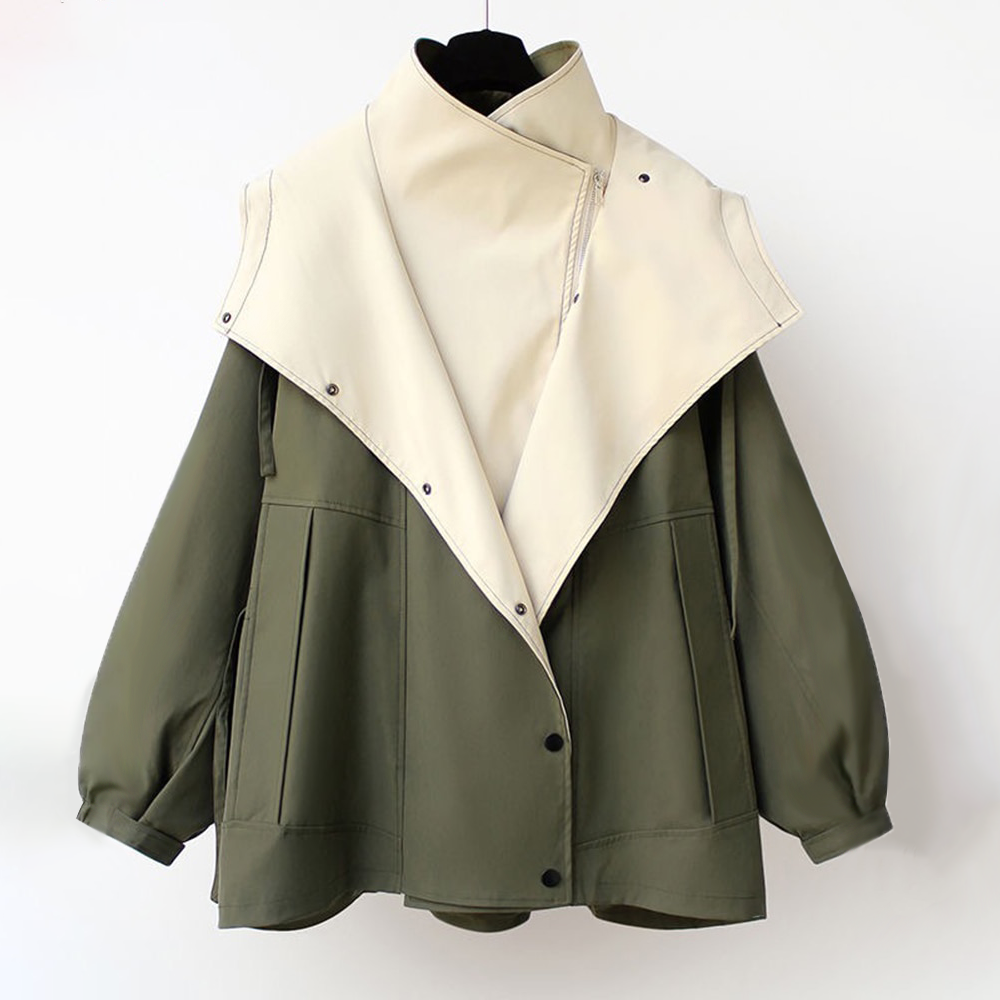 Jacke mit übergroßem Kragen für Damen - Image 14