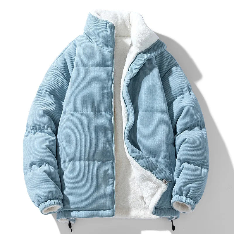 Gesteppte Cord Pufferjacke für Herren - Image 2