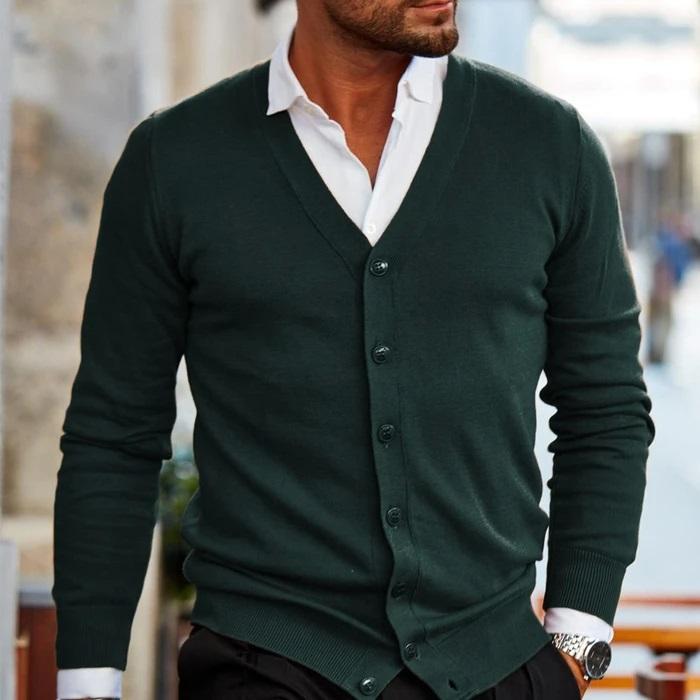 Herren Cardigan: Lässig, Komfortabel und Stilvoll – Moritz