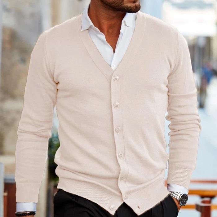 Herren Cardigan: Lässig, Komfortabel und Stilvoll – Moritz