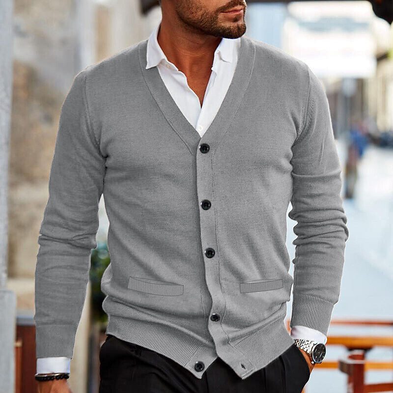 Herren Cardigan: Lässig, Komfortabel und Stilvoll – Moritz