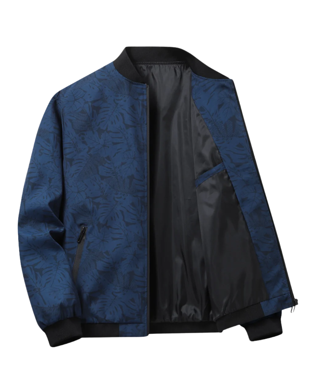 Bomberjacke mit Blumenmuster für Herren - Image 1