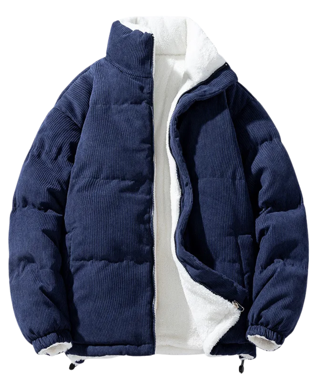 Gesteppte Cord Pufferjacke für Herren - Image 1