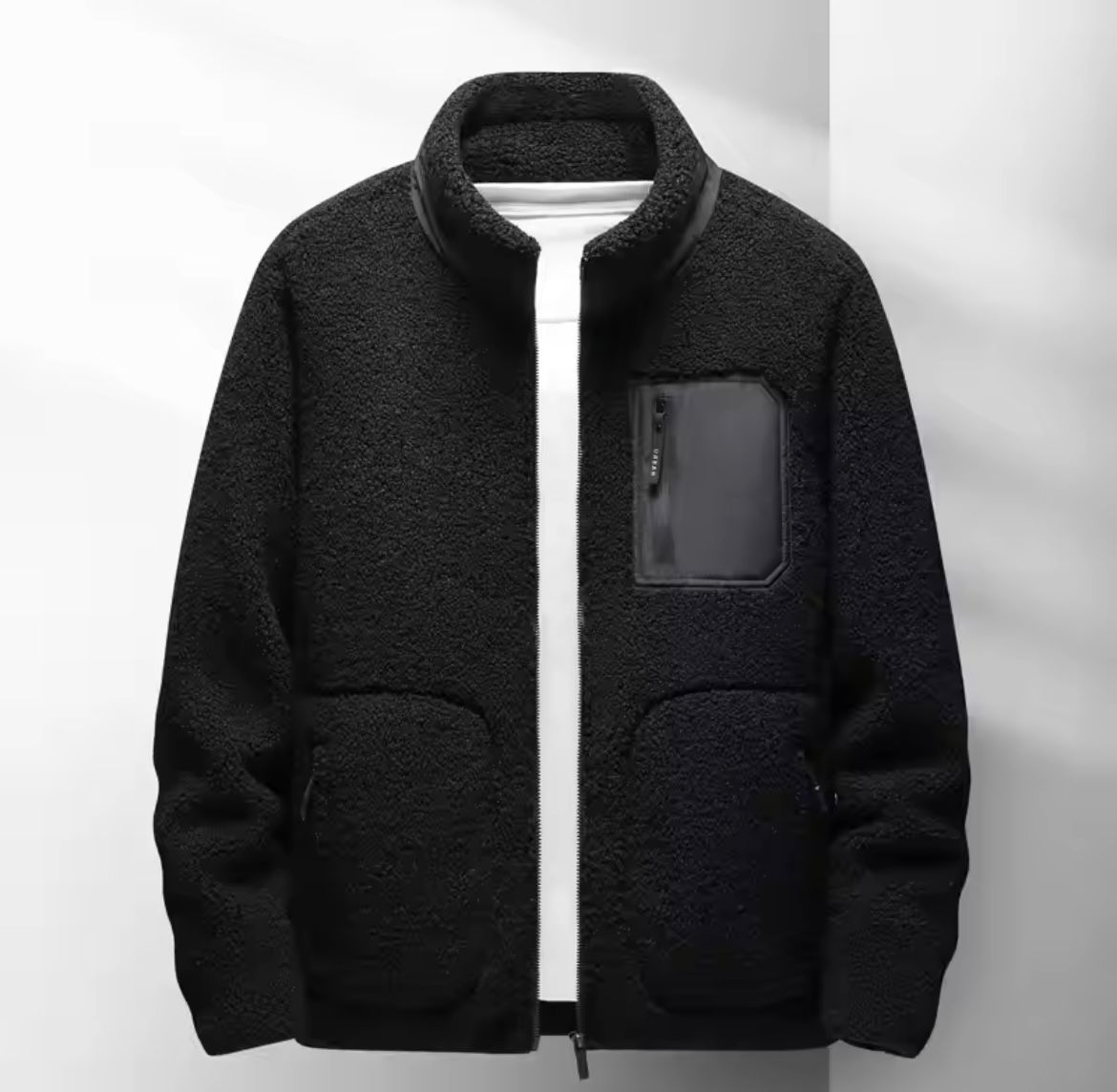 Fleecejacke mit durchgehendem Reißverschluss für Herren - Image 3